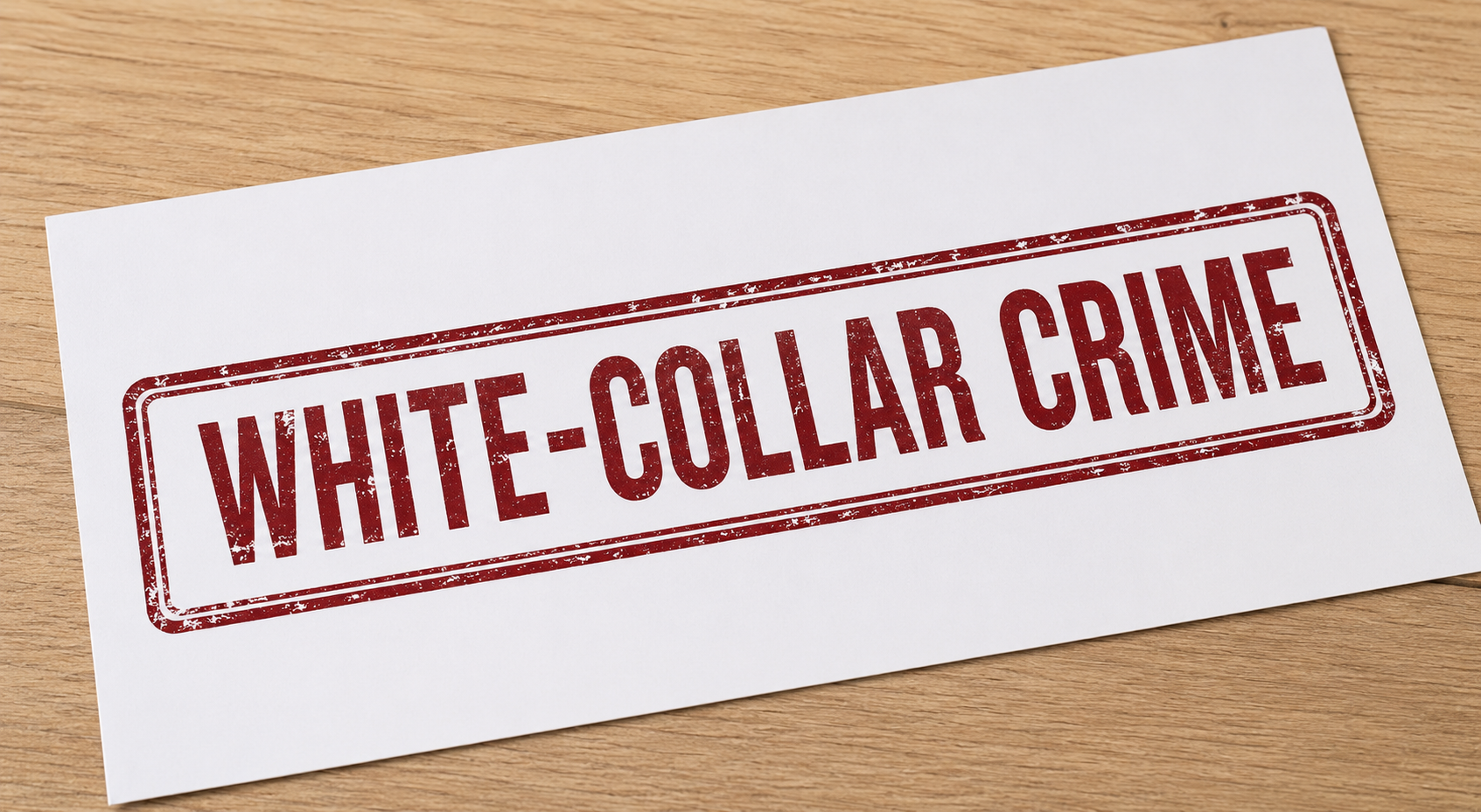 White-Collar Crime: Understanding Financial and Corporate Offences in India